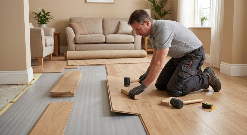 Laminate Floor Replacement in Greensboro, NC