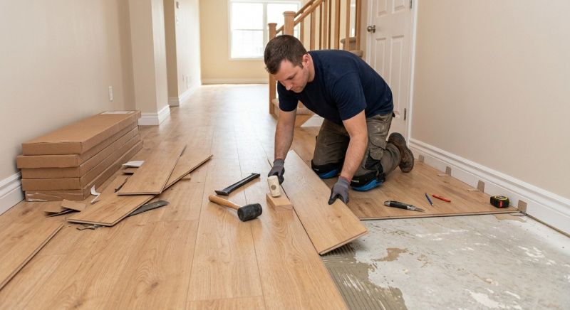 Laminate Floor Installation in Fort Wayne, IN