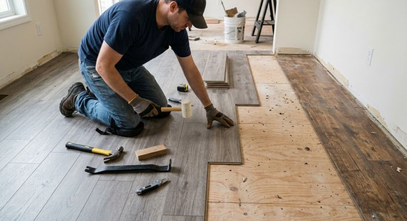 Laminate Floor Installation in Fort Wayne, IN