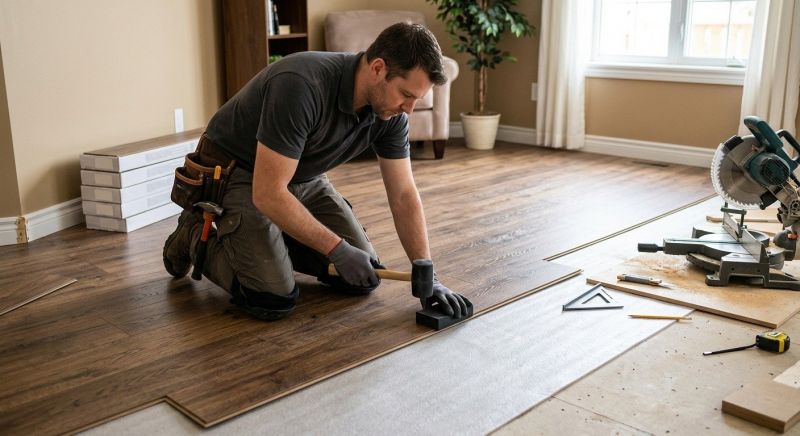 Laminate Floor Remodeling in Fort Wayne, IN