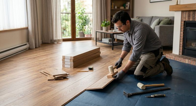 Laminate Tile Installation in Roseville, CA