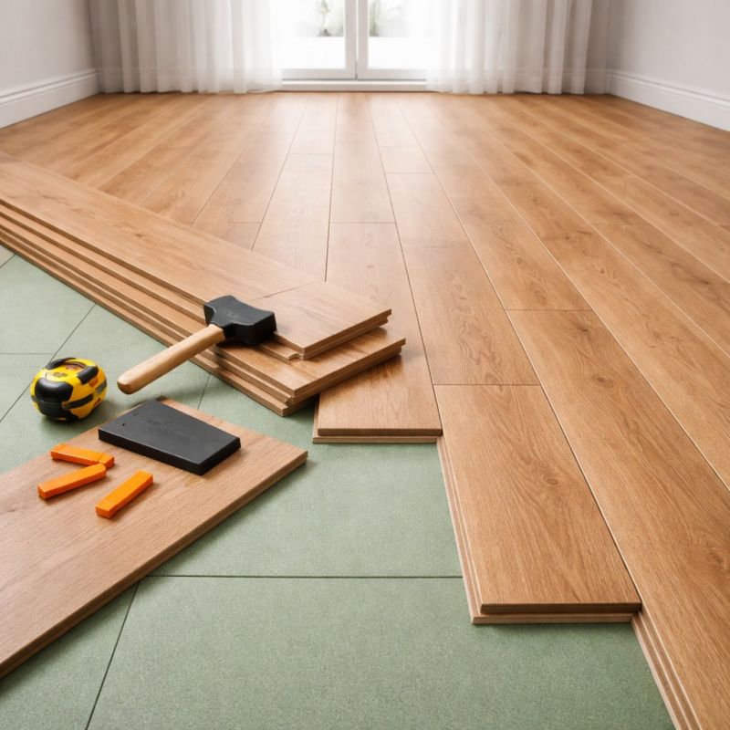 Plank Laminate Installation in Fredericksburg, VA