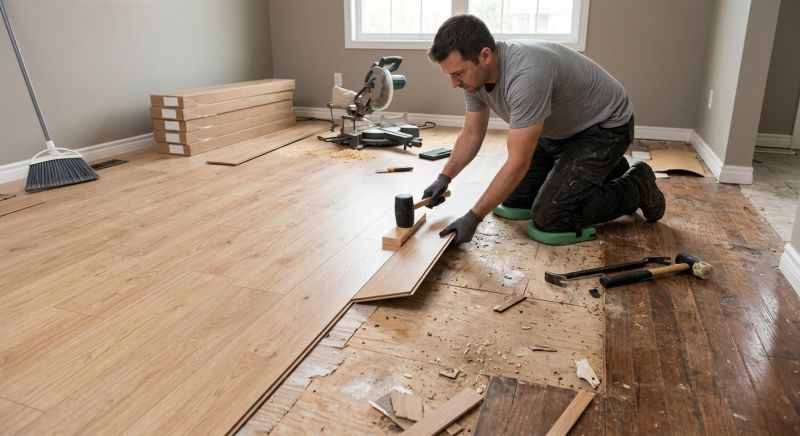 Plank Laminate Installation in Fort Wayne, IN