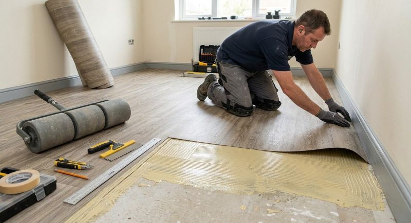 Sheet Vinyl Installation in Nashville, TN