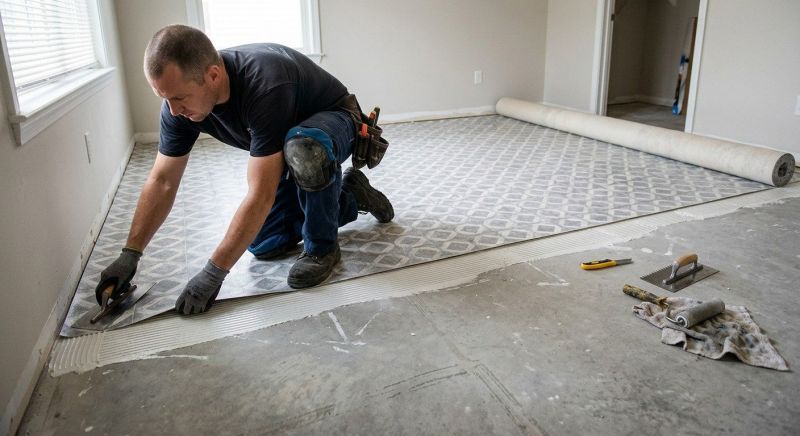 Sheet Vinyl Installation in Nashville, TN