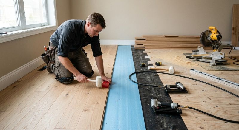 Walnut Flooring Installation in Austin, TX